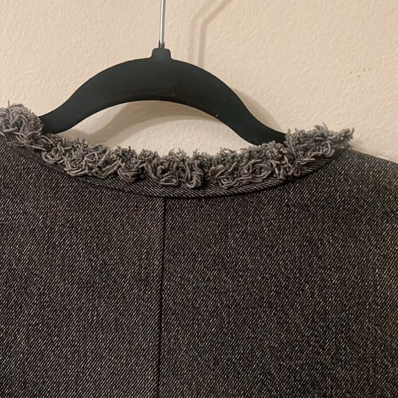 Boho jean vest size M/L grunge - Picture 14 of 16